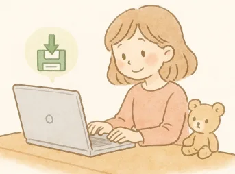 上書き保存